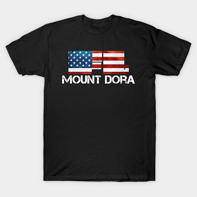 Mount Dora Florida Vintage Distressed Souvenir T-Shirt by Storeology